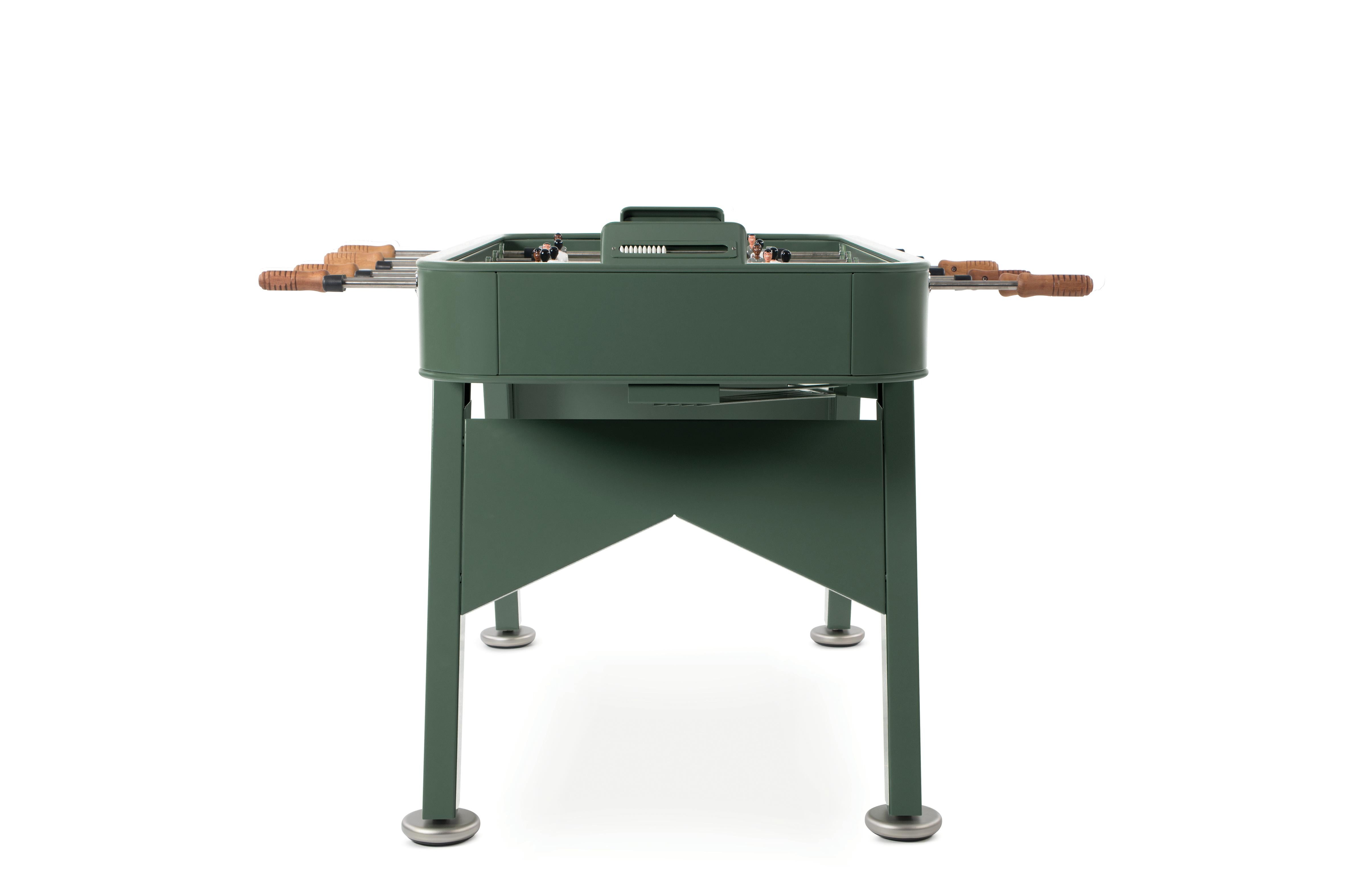 Outdoor/Indoor GRÜNER FUSSBALLTISCH RS2 von RS Barcelona (Moderne) im Angebot