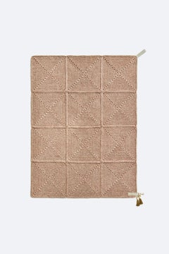 Outdoor Indoor Handmade 150x200 cm Rug in Sand Clay by iota
