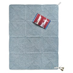 Outdoor Indoor Handmade Rug in Blue Sand by iota