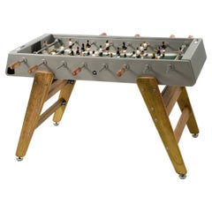 Outdoor/Indoor INOX METAL & WOOD FOOSBALL TABLE RS3 WOOD by RS Barcelona