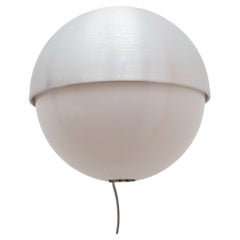 Vintage Outdoor, Indoor Large GlobeWall Lights Designed by Bega 1960s, Belgium