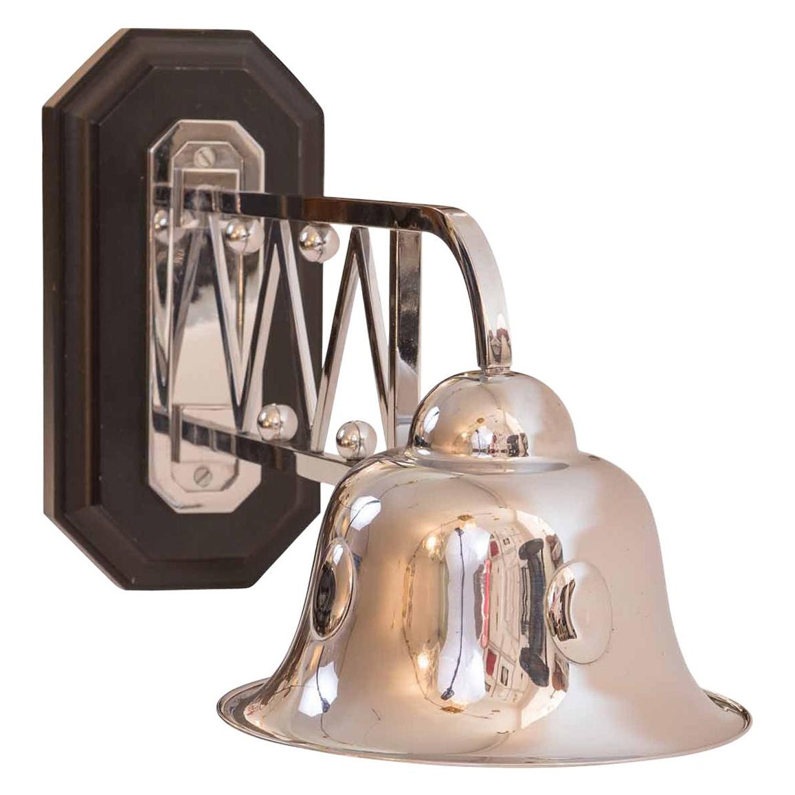 Außen-/Innenleuchte Josef Hoffmann Jugendstil Wandleuchte, Re Edition