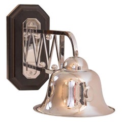 Outdoor/Indoor Luminaire Josef Hoffmann Jugendstil Wall Lamp, Re Edition