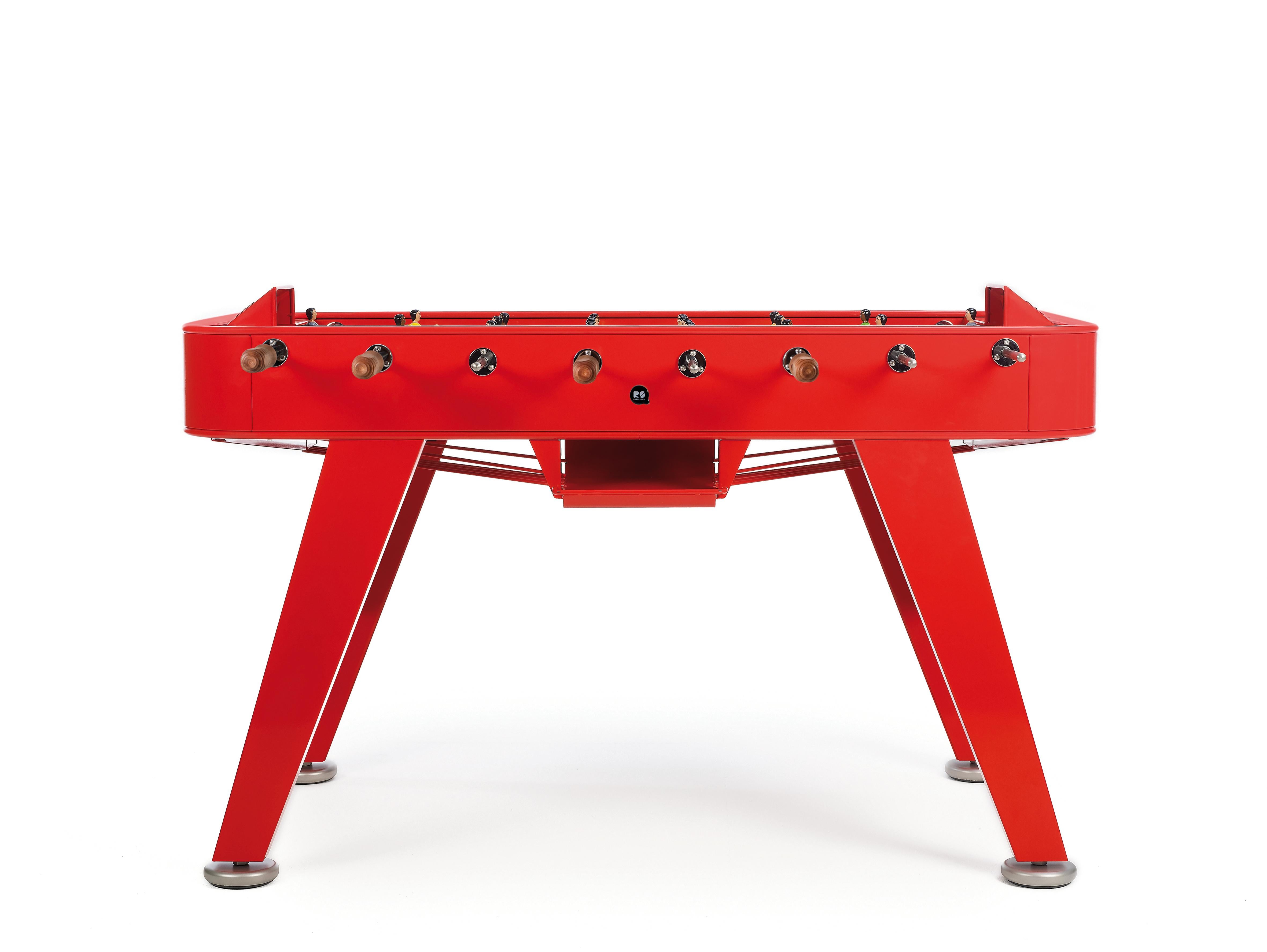 BILIARDINO RS2
DESIGNATO DA RAFAEL RODRÍGUEZ per RS Barcelona

RS2 è un tavolo da calcio di design, una spettacolare reinterpretazione di uno dei classici di sempre della cultura ludica spagnola, dedicato in particolare a tutti quei bambini che in