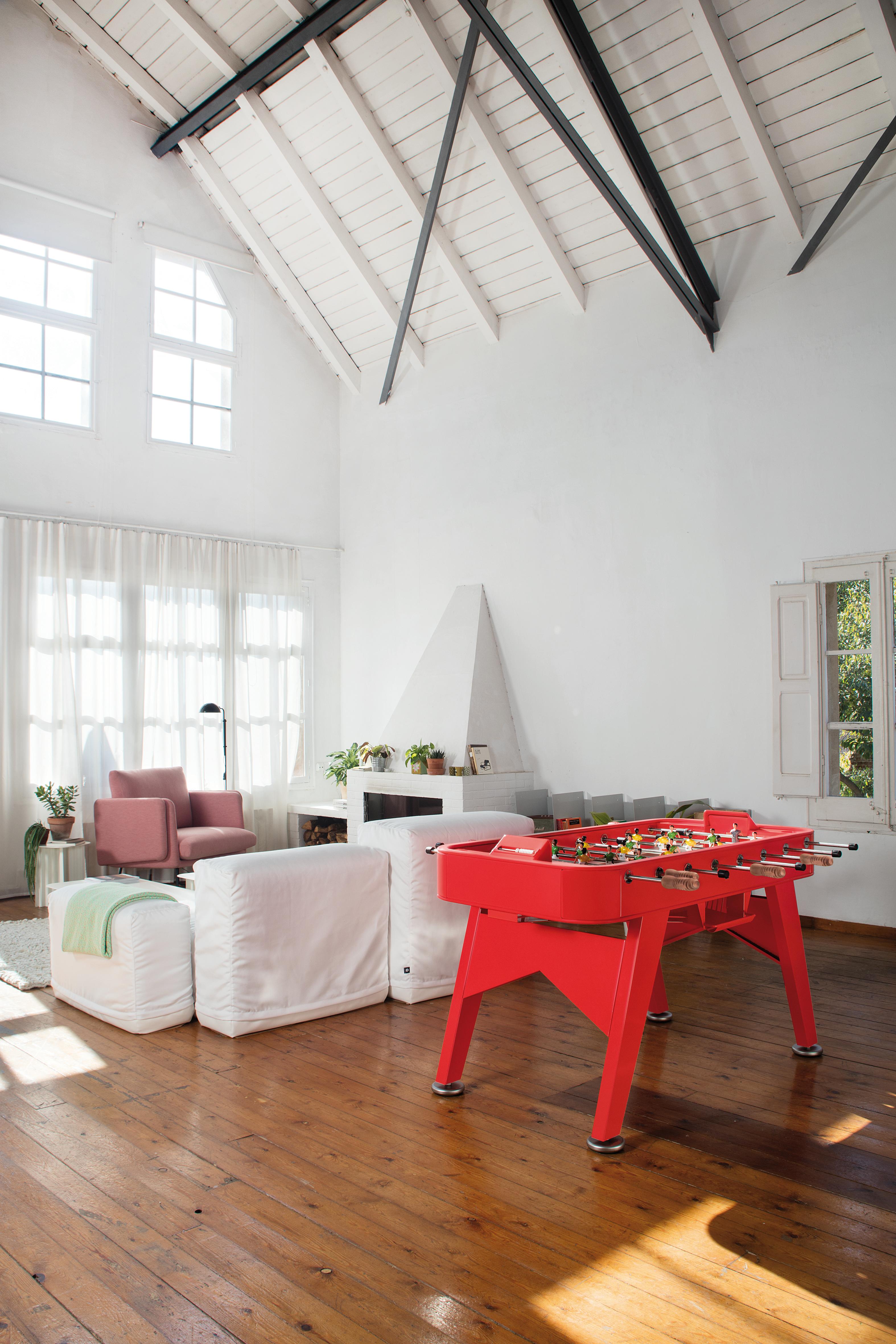 Moderne Extérieur/Indoor TABLE DE FOOSBALL BLANCHE RS2 by RS Barcelona en vente