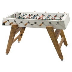Extérieur/Indoor TABLE DE FOOSBALL BLANCHE & BOIS RS3 WOOD by RS Barcelona
