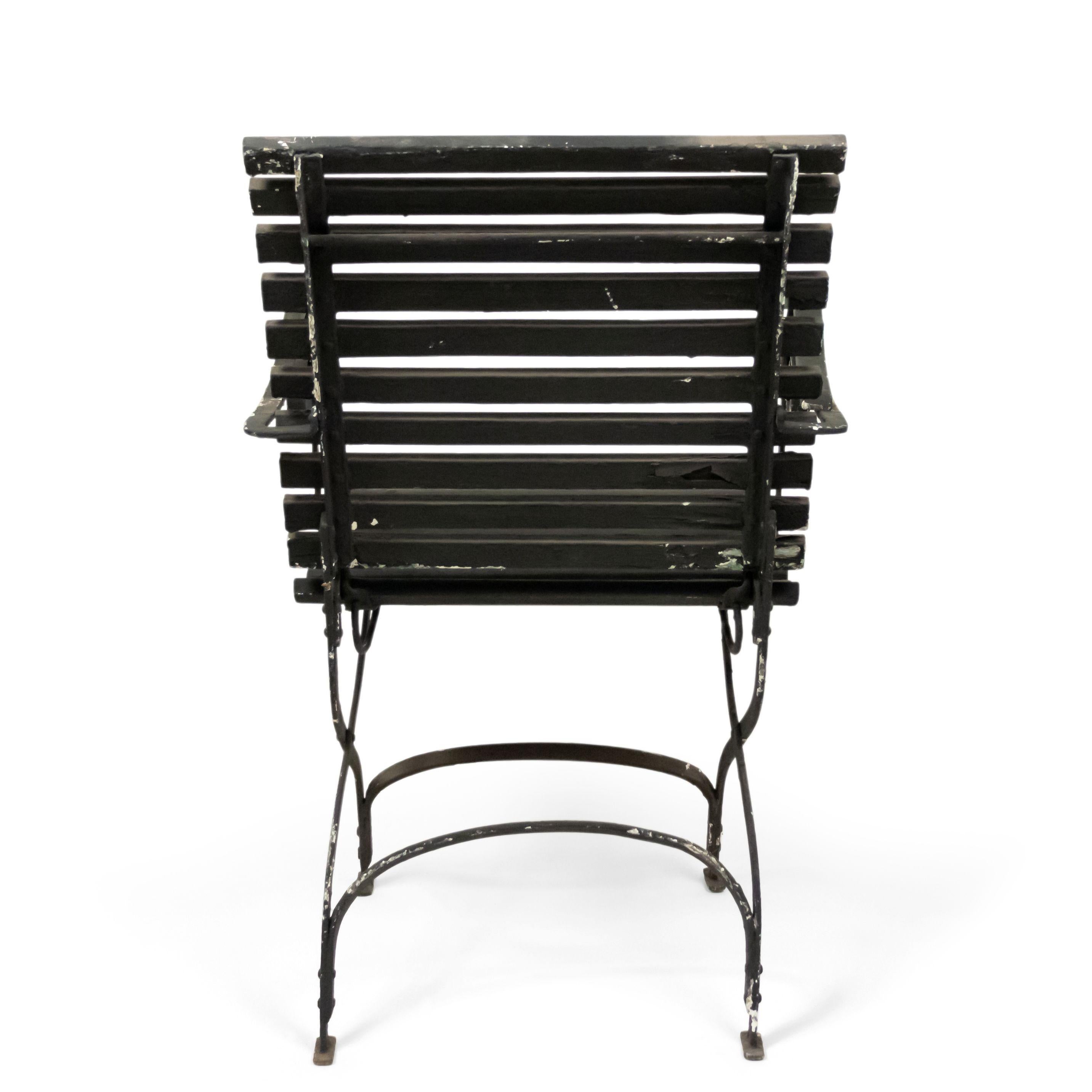 Outdoor Iron Folding Chairs For Sale 2
