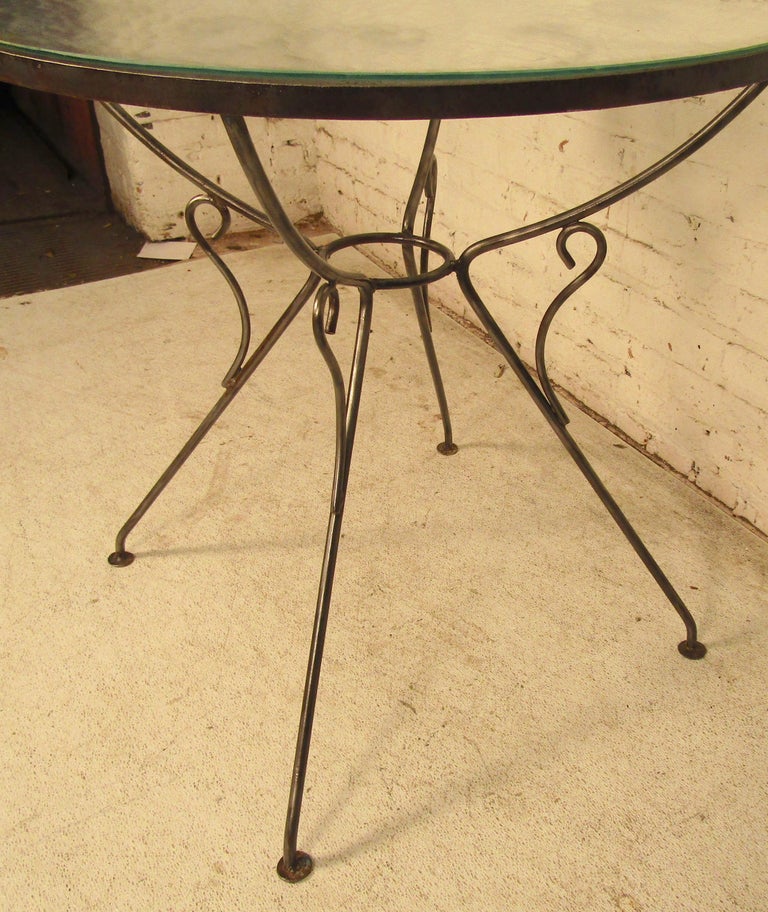 Outdoor Iron Table For Sale at 1stDibs