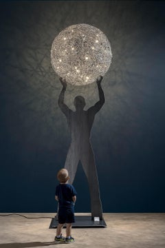 Lampe d'extérieur - Lampadaire Catellani & Smith Uomo della Luce XXL (outdoor)