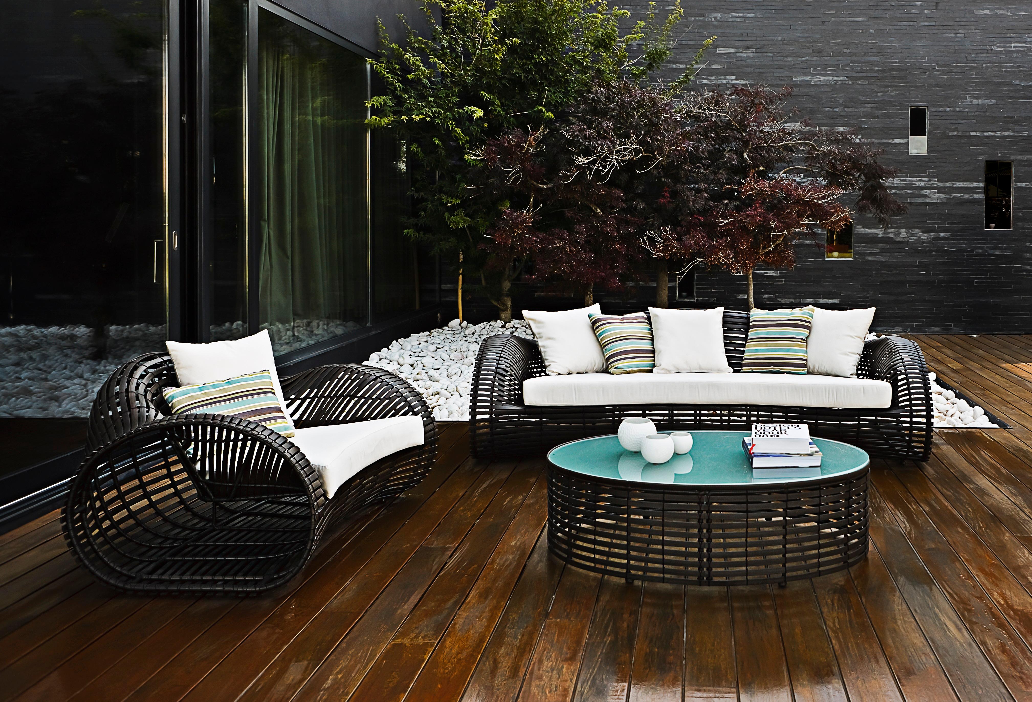 oversized outdoor coffee table