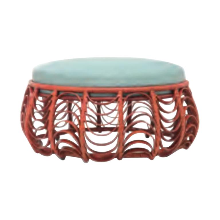 Outdoor Lasso Ottoman by Kenneth Cobonpue