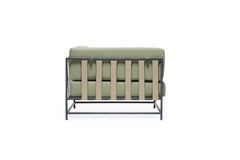 Outdoor Leaf und Charcoal Eckstuhl