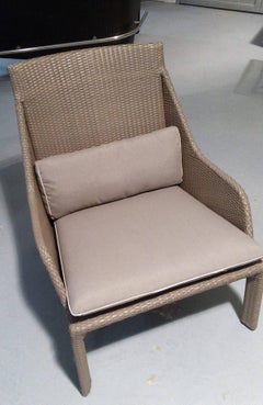 Outdoor Lounge Armchair Bel Air Collection Design by Sacha Lakic