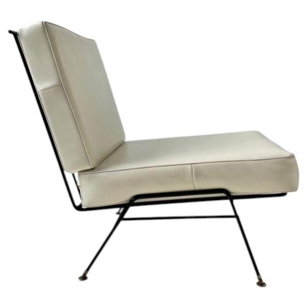 Outdoor Lounge Chair in the style of Pacific Iron Works For Sale
