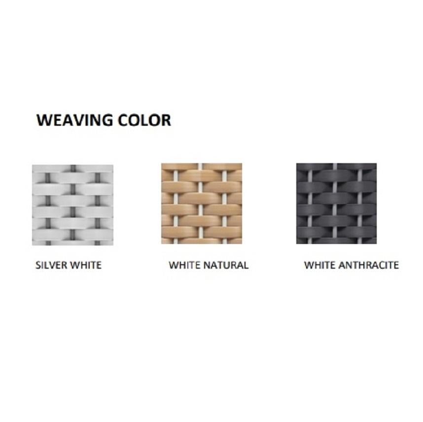 Silla de exterior de mimbre trenzado en venta 3