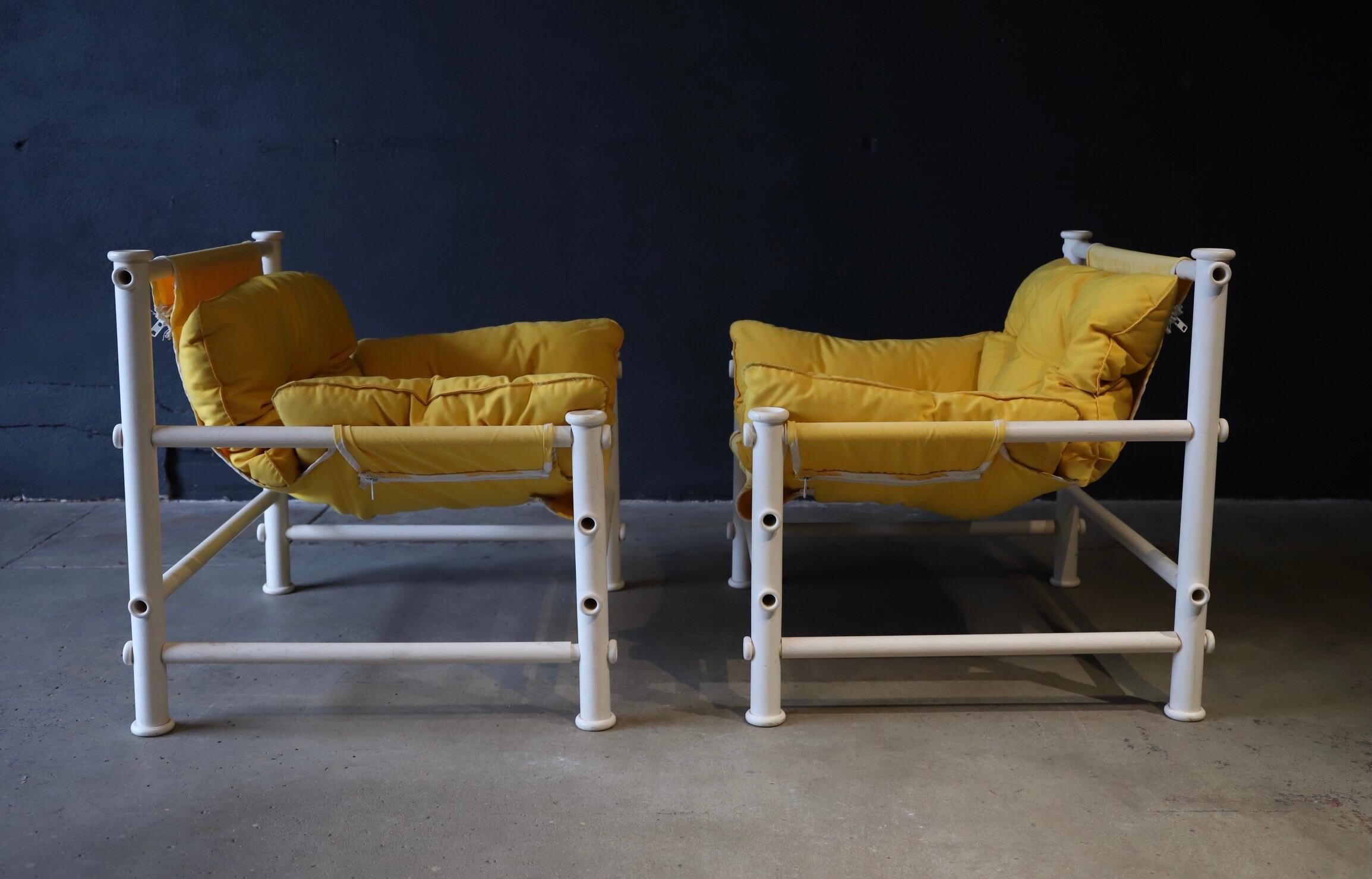 Outdoor Lounge Chairs by Jerry Johnson Landes PVC Idyllwild For Sale at