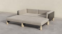 Outdoor Lounge Sectional 0:1, Chaise Day Bed
