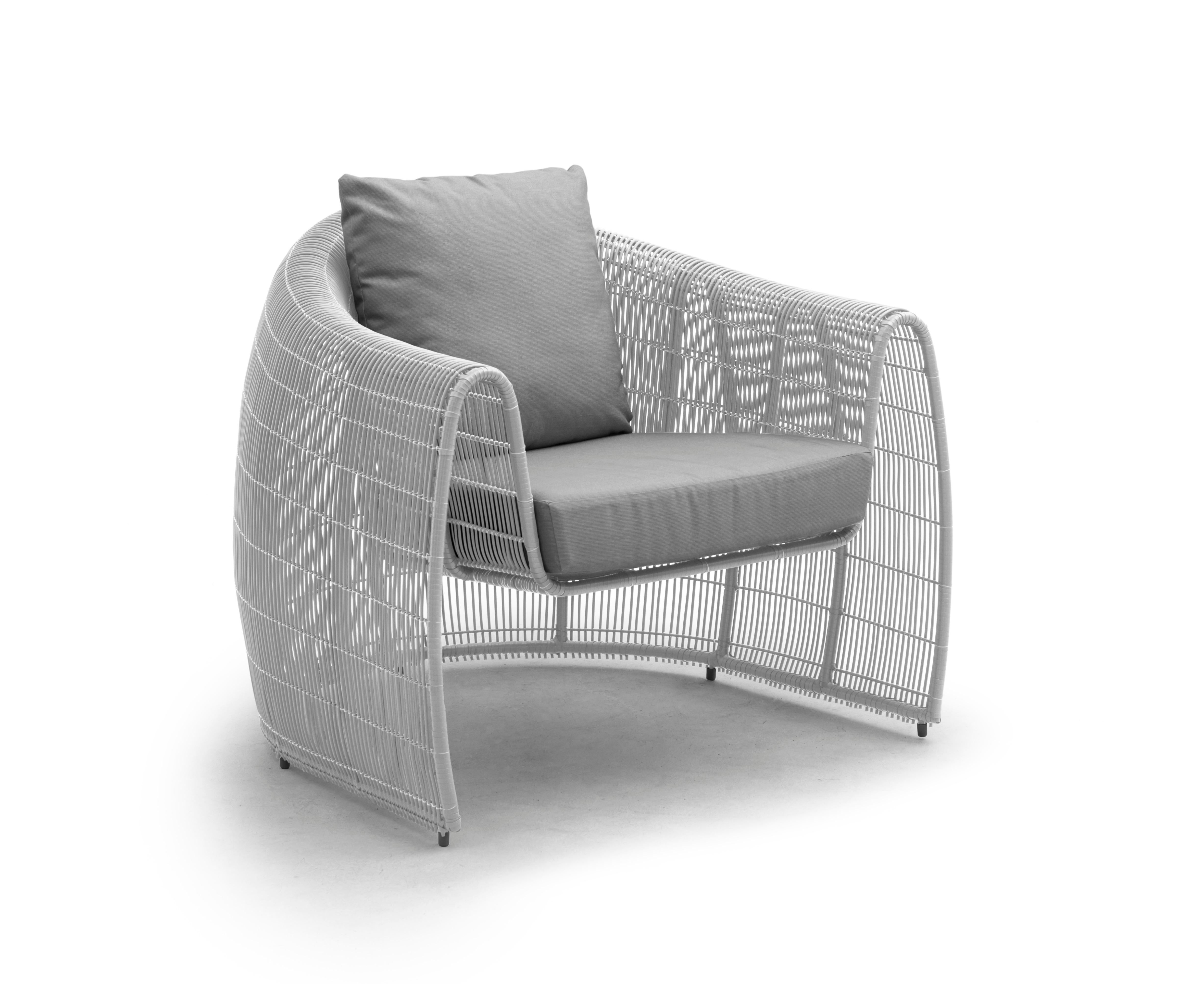 Modern Outdoor Lulu Easy Armchair by Kenneth Cobonpue For Sale
