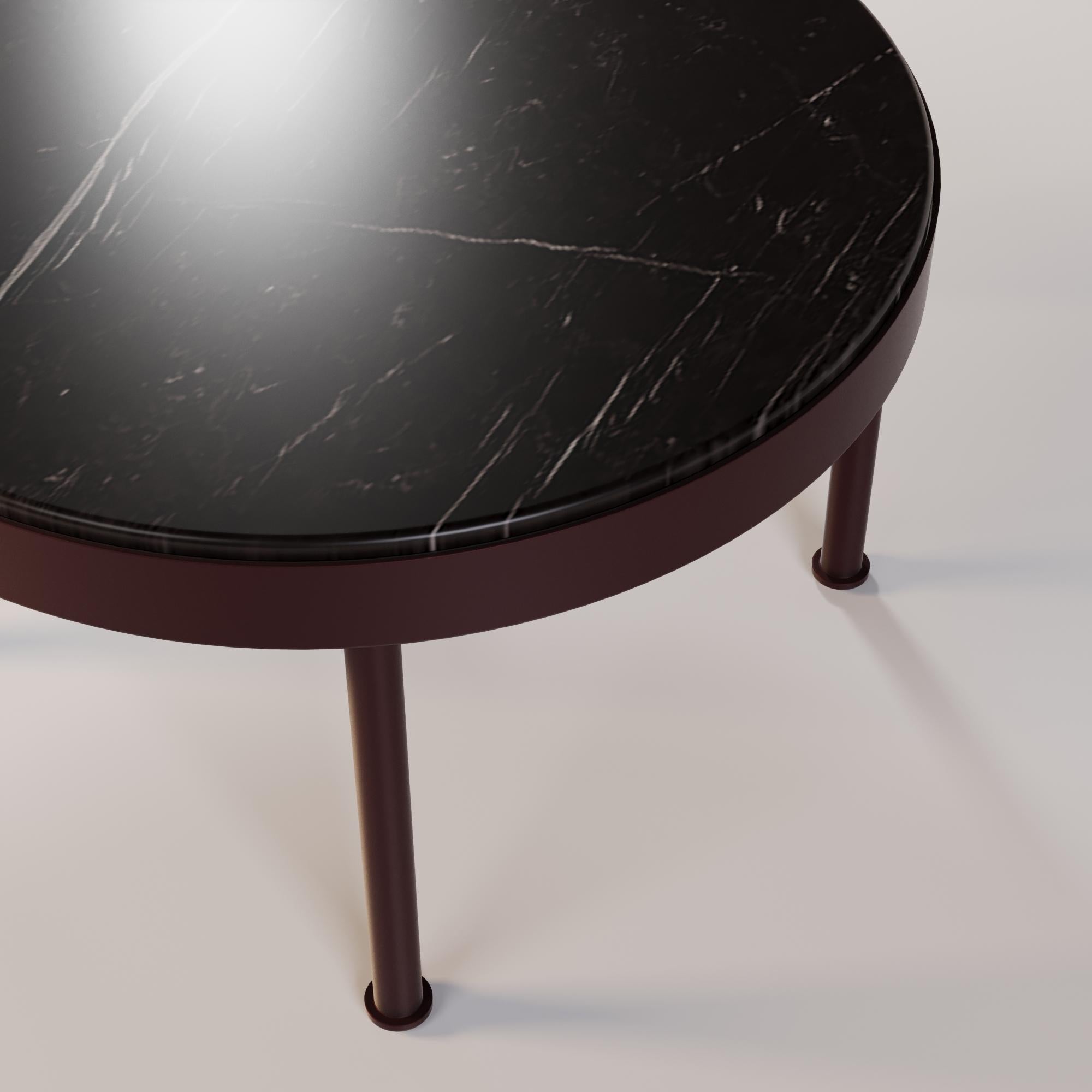 Portugais Table basse en marbre pour patio en vente