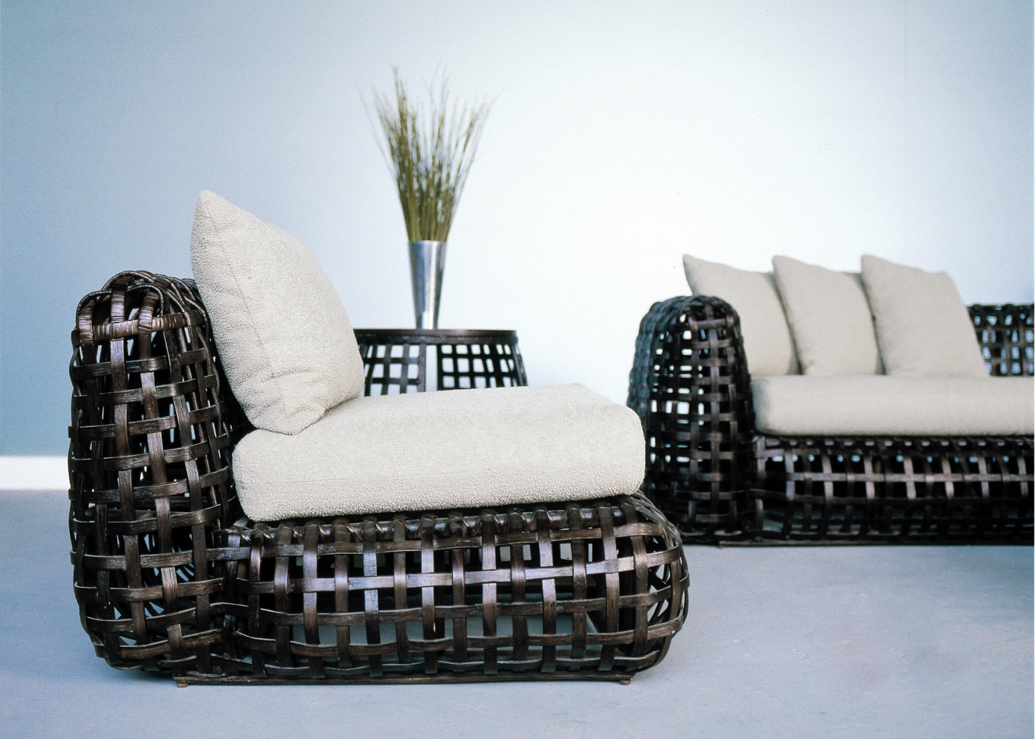 Philippine Outdoor Matilda Easy Chair by Kenneth Cobonpue For Sale