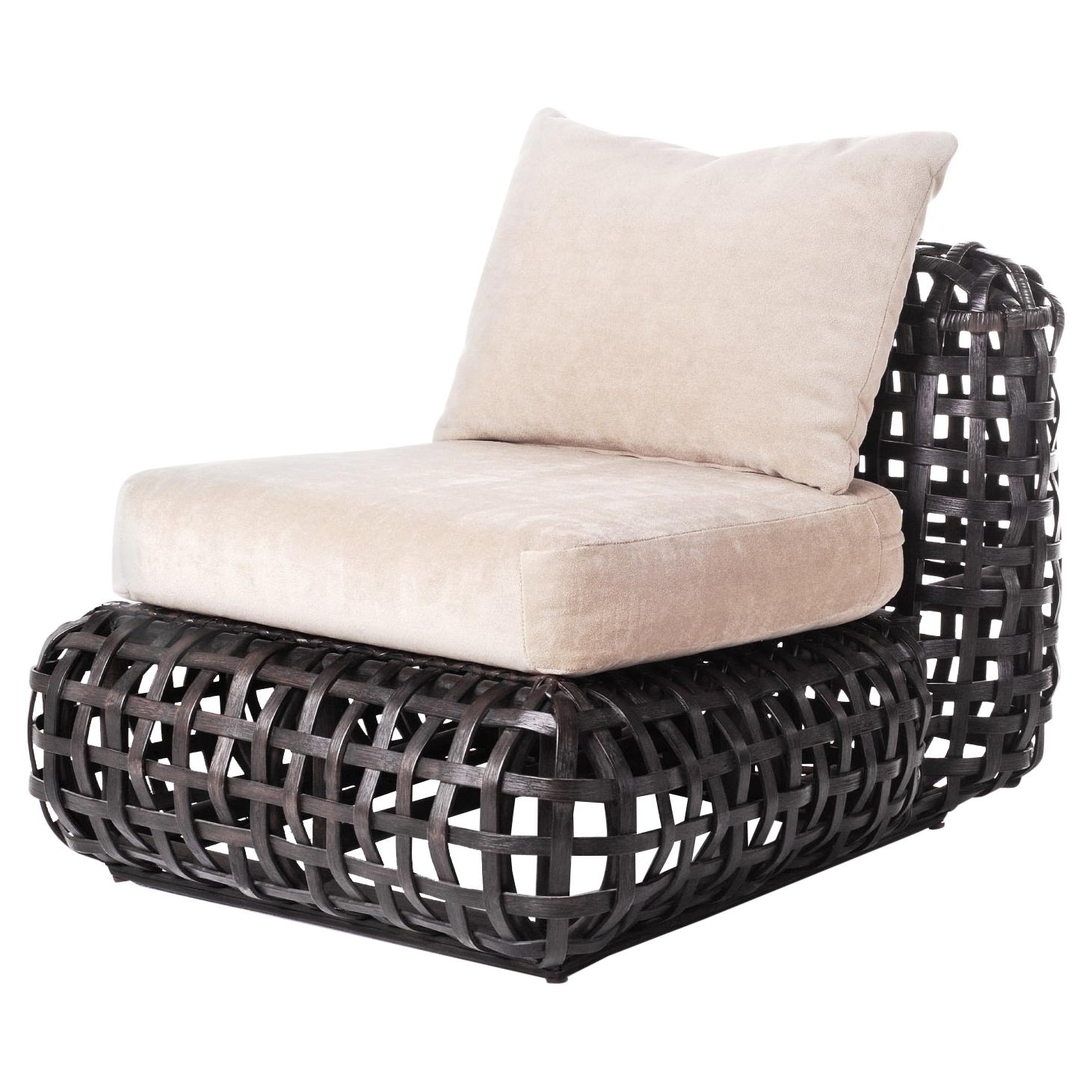 Outdoor Matilda Easy Chair by Kenneth Cobonpue For Sale