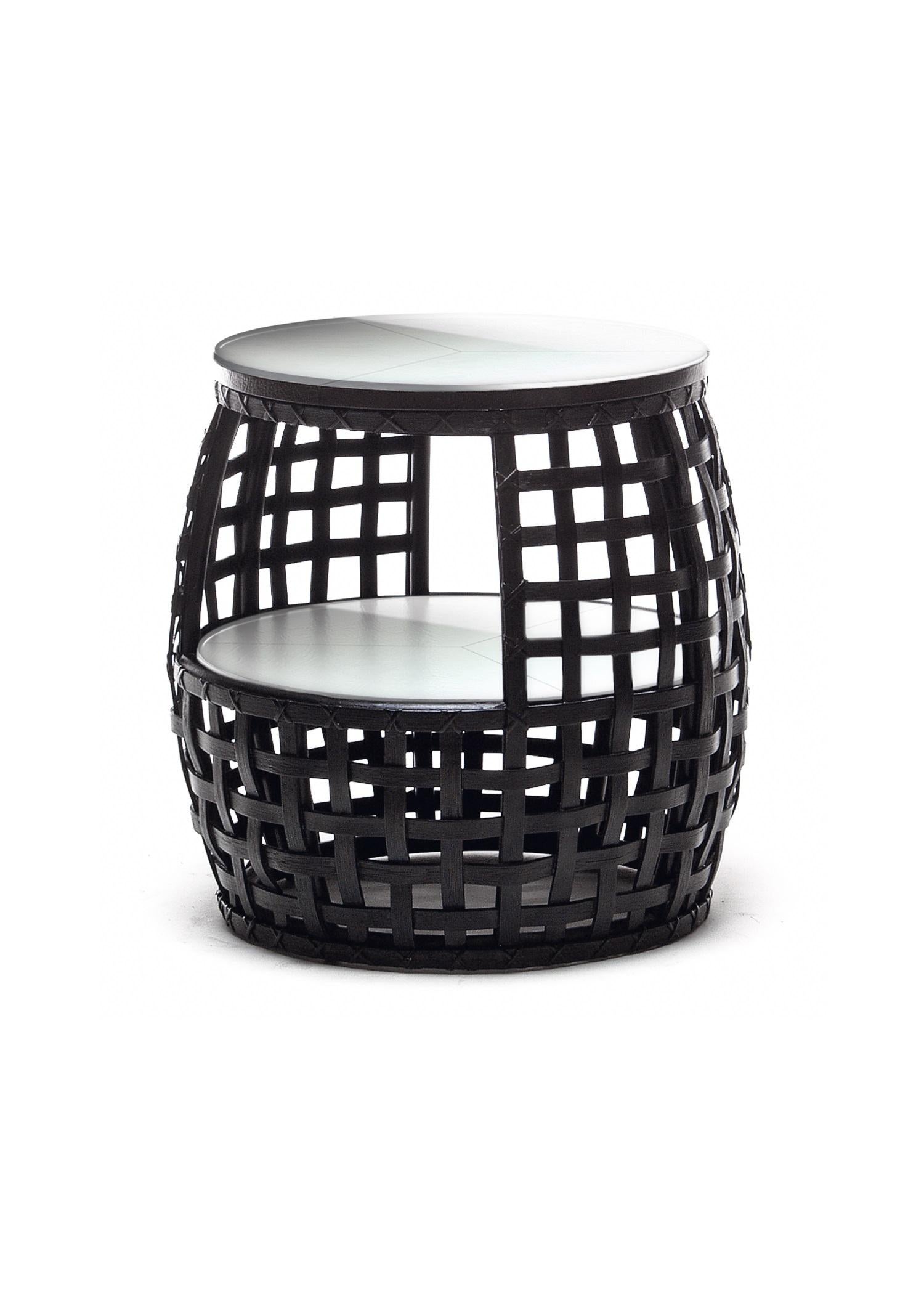 Modern Outdoor Matilda End Table by Kenneth Cobonpue For Sale