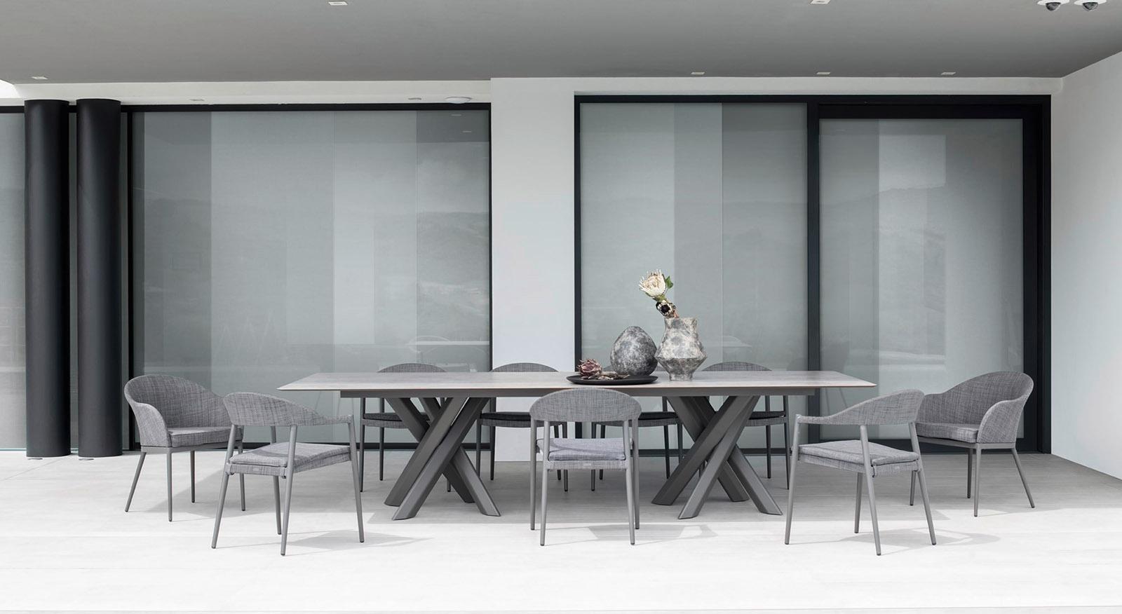 Hand-Crafted Outdoor Maxi System Star Table By Daniele Lo Scalzo Moscheri For Sale