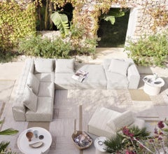 Outdoor modular Sofa Gervasoni Mates design Federica Biasi - Aspen