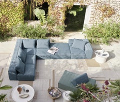 Outdoor Modular Sofa Gervasoni Mates design Federica Biasi