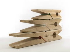 Banc d'extérieur Molletta Medium Cedar de Baldessari & Baldessari