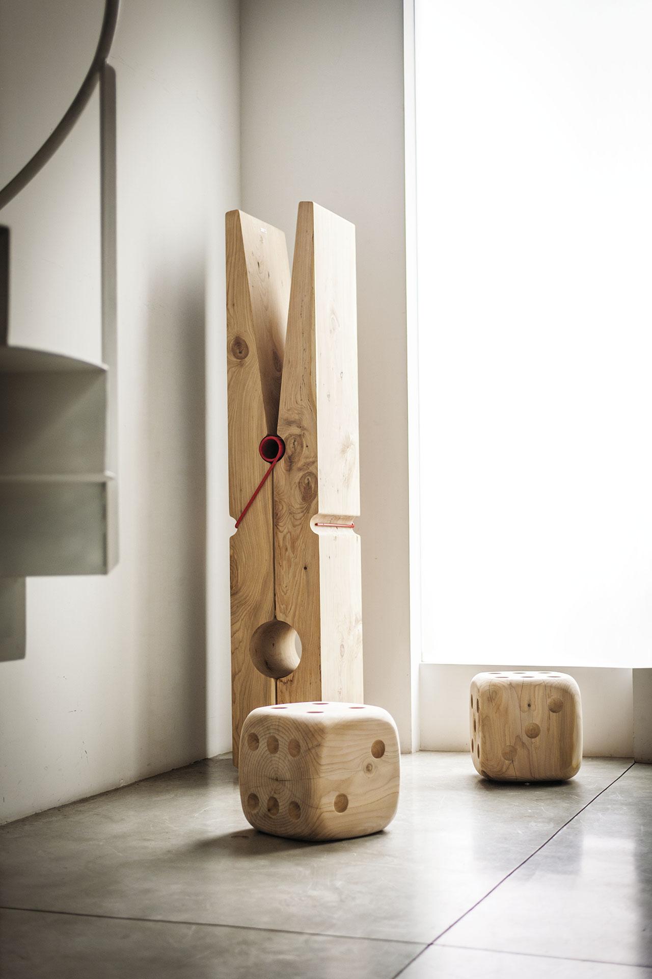 Métal Banc d'extérieur Molletta Medium Cedar de Baldessari & Baldessari en vente