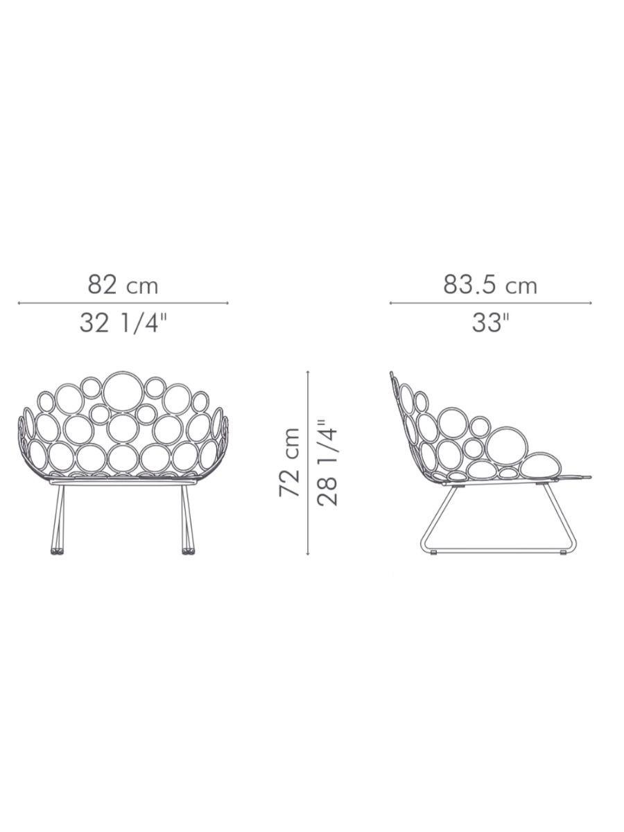 Outdoor Noodle Easy Armchair by Kenneth Cobonpue In New Condition In Geneve, CH
