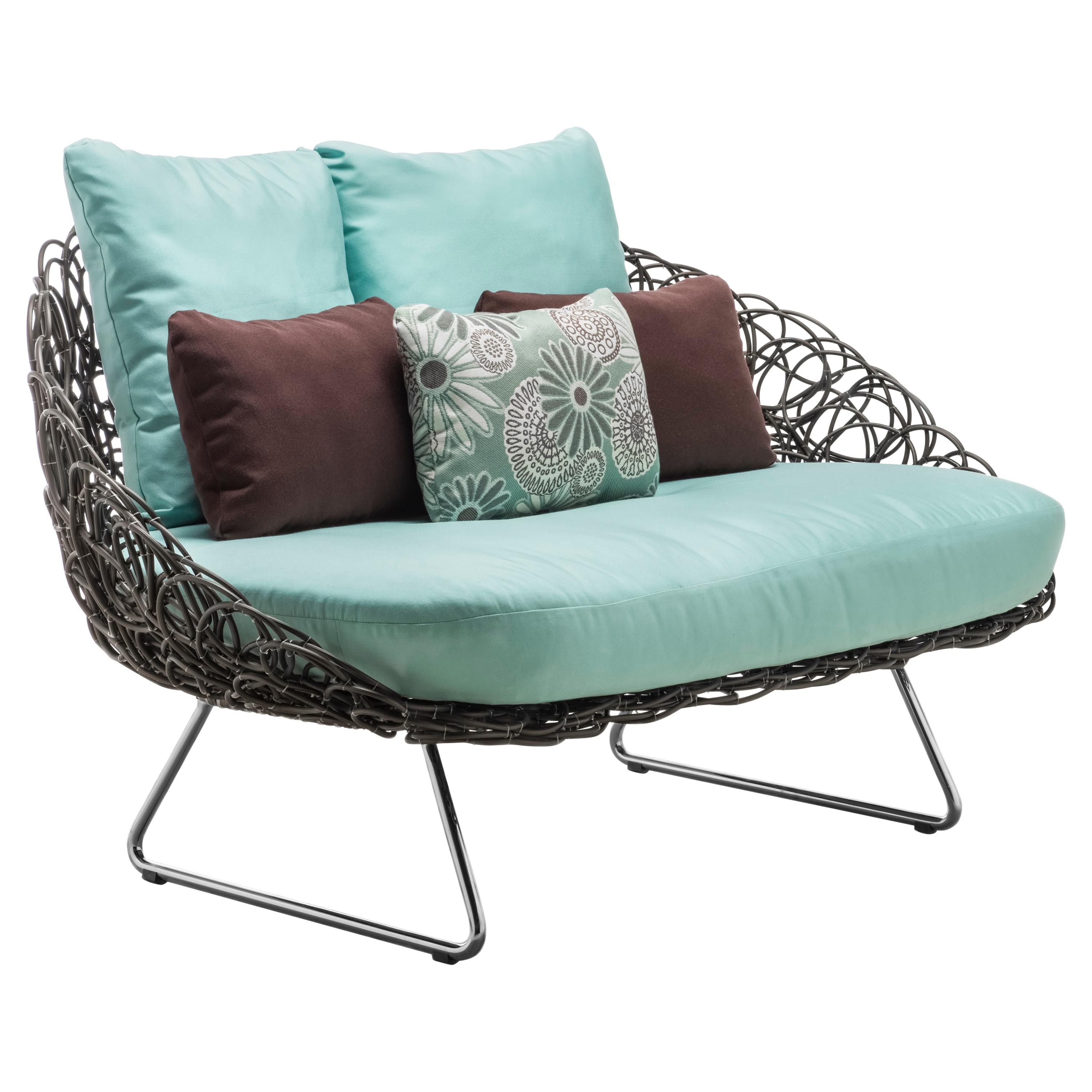 Outdoor Noodle Loveseat by Kenneth Cobonpue For Sale