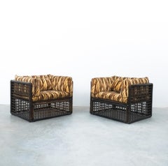 Outdoor or Porch Chairs Tobia Scarpa for B&B, Italy, circa 1975