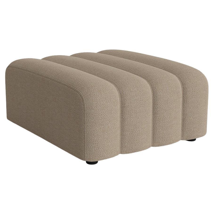 Outdoor Ottoman 'Studio' by Norr11, Coconut For Sale