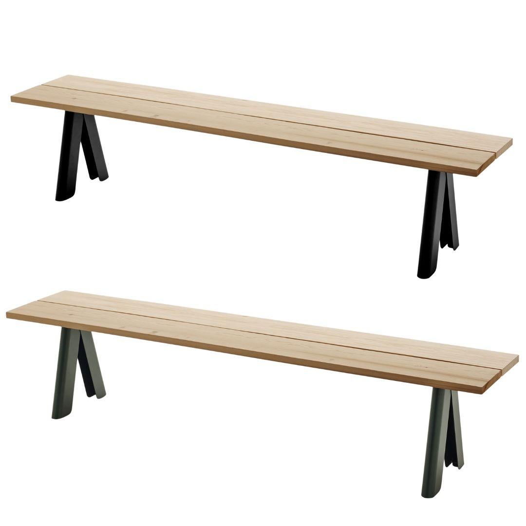 Ikea red outdoor bench store