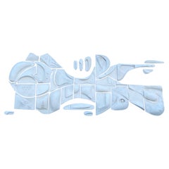 Outdoor Palm Spring Mural by Olivia Cognet