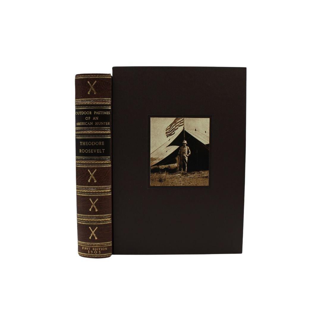 Outdoor Pastimes of an American Hunter, Theodore Roosevelt, Erstausgabe, 1905 (amerikanisch) im Angebot