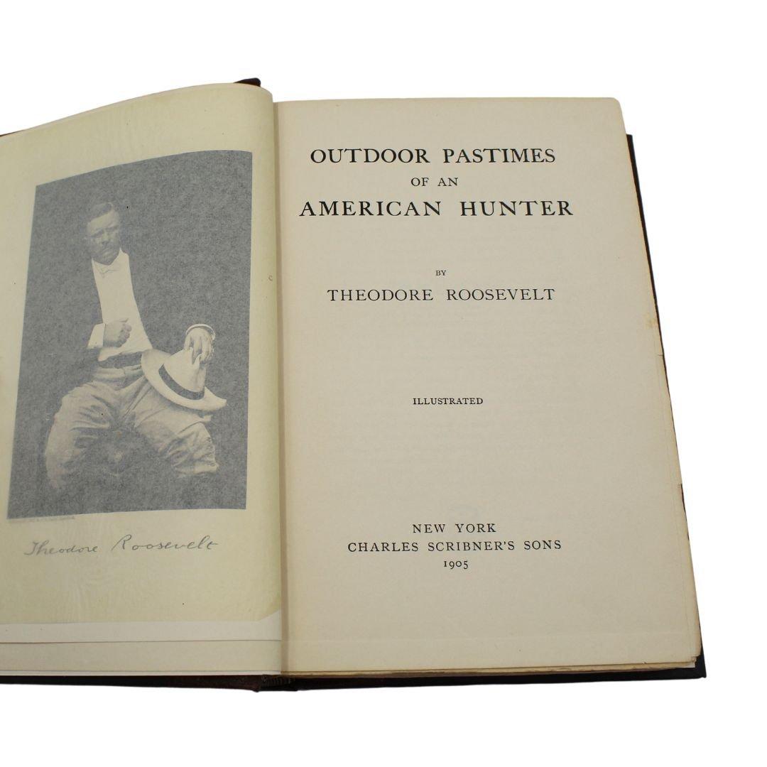 Outdoor Pastimes of an American Hunter, Theodore Roosevelt, Erstausgabe, 1905 im Zustand „Gut“ im Angebot in Colorado Springs, CO