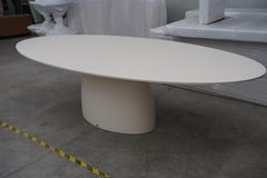 Modern Outdoor Pedestal Dining Table by Albino Miranda, Customizable