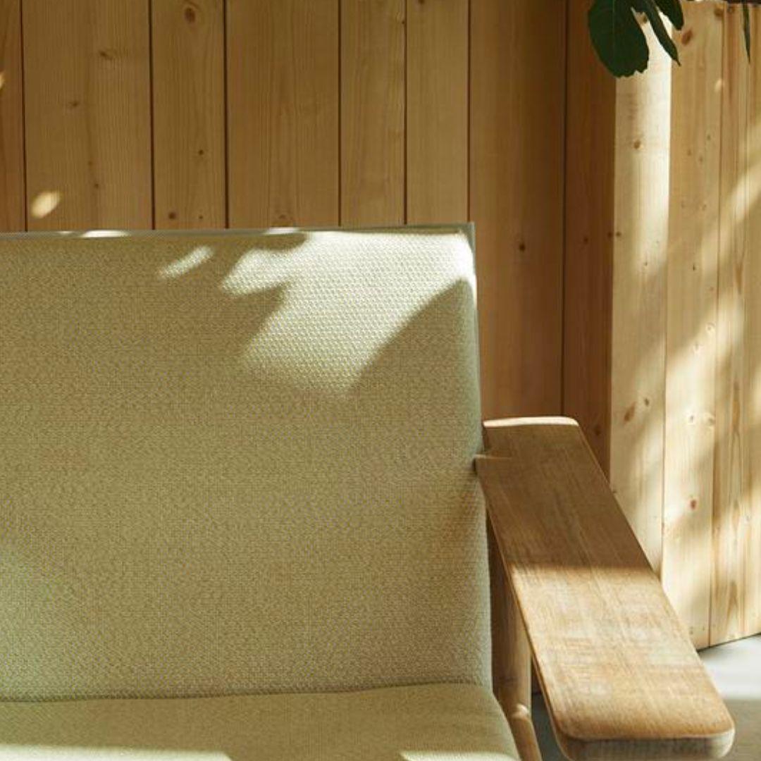 Outdoor 'Pelagus' Lounge Chair in Teak and Fabric for Skagerak For Sale 1