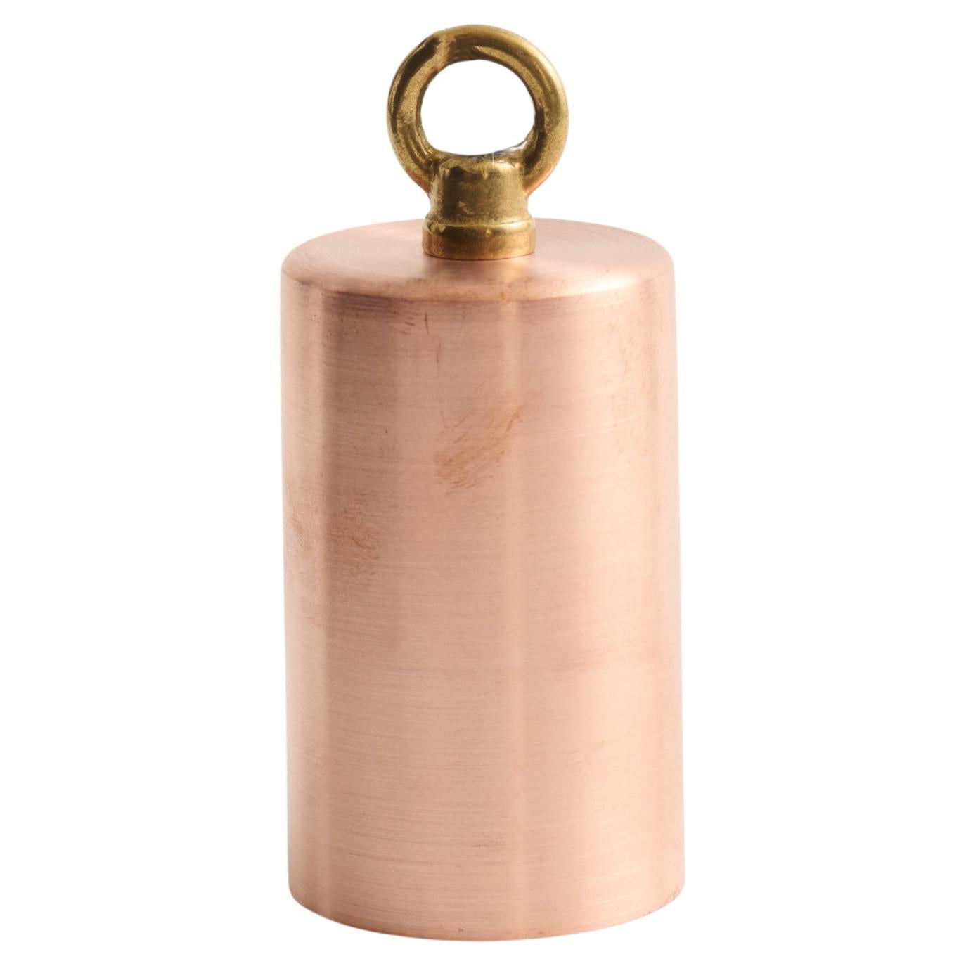 Luz Péndulo Abatible de Cobre y Latón para Exteriores