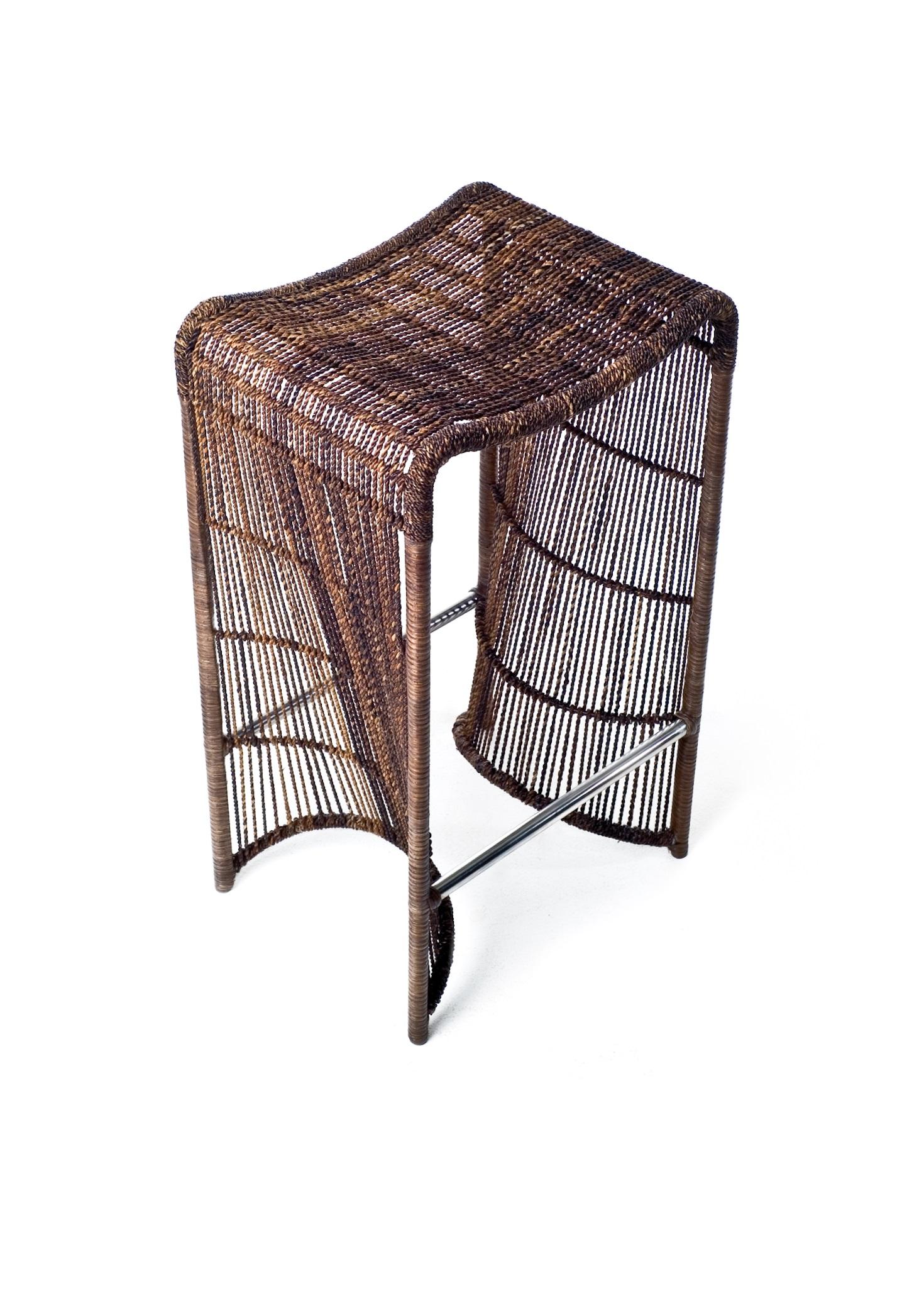 Modern Outdoor Pigalle Bar Stool by Kenneth Cobonpue