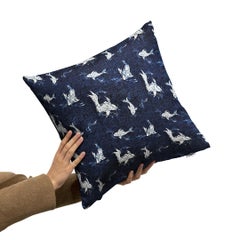 Patterned Outdoor Pillow by Ralph Lauren with Waterproof Finish