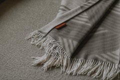 Outdoor Throw / Blanket Grey with Cashmere Touch by Evolution21