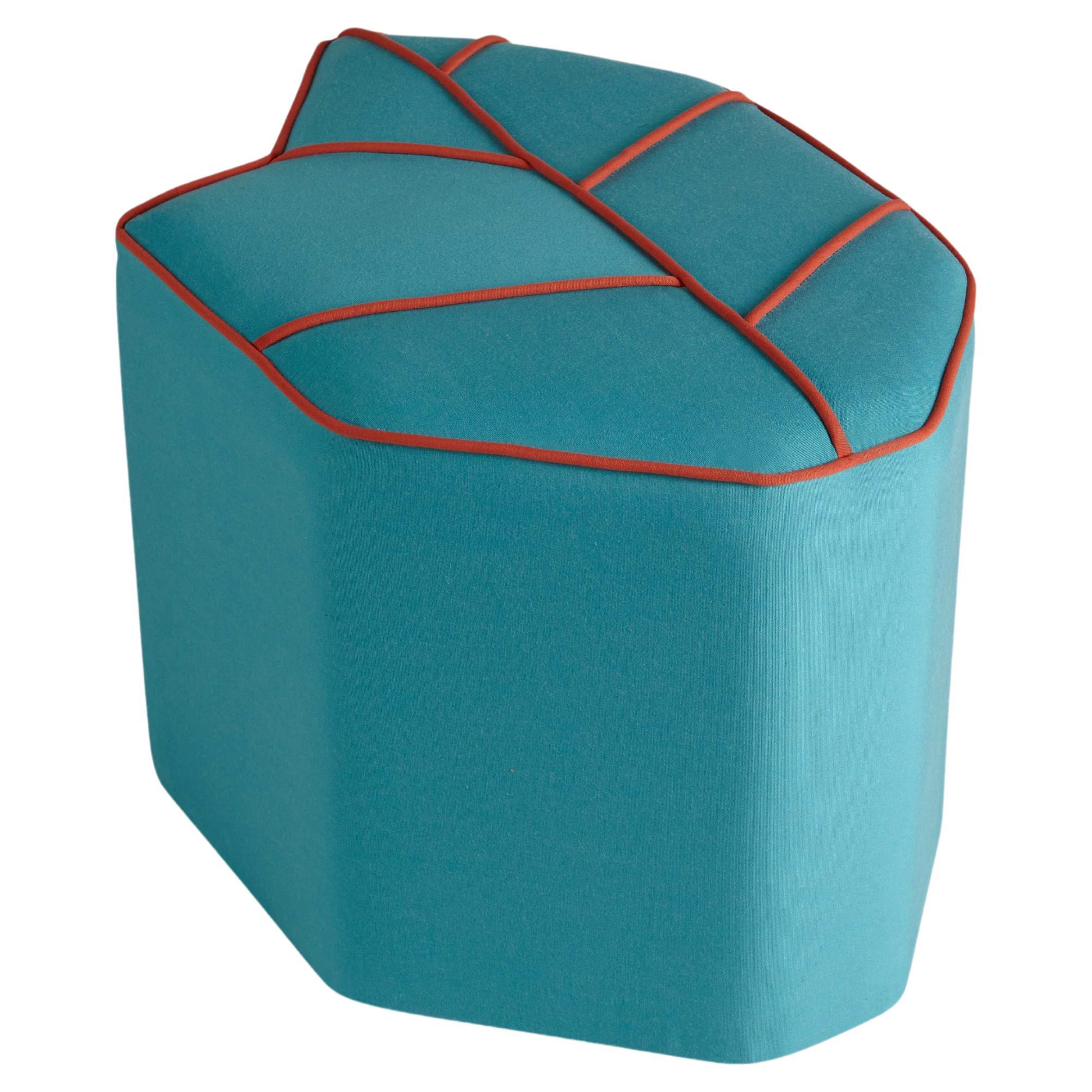 Pouf da esterno con seduta a foglia di design by design by nico