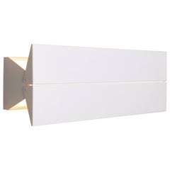 Outdoor Rated Ada Sconce 17 White by Ravenhill Studio