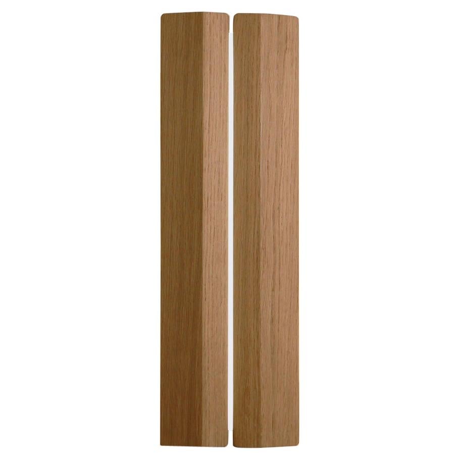 Outdoor Rated Ada Sconce 18 in Oak by Ravenhill Studio For Sale