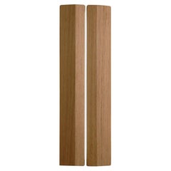 Outdoor Rated Ada Sconce 18 in Oak by Ravenhill Studio