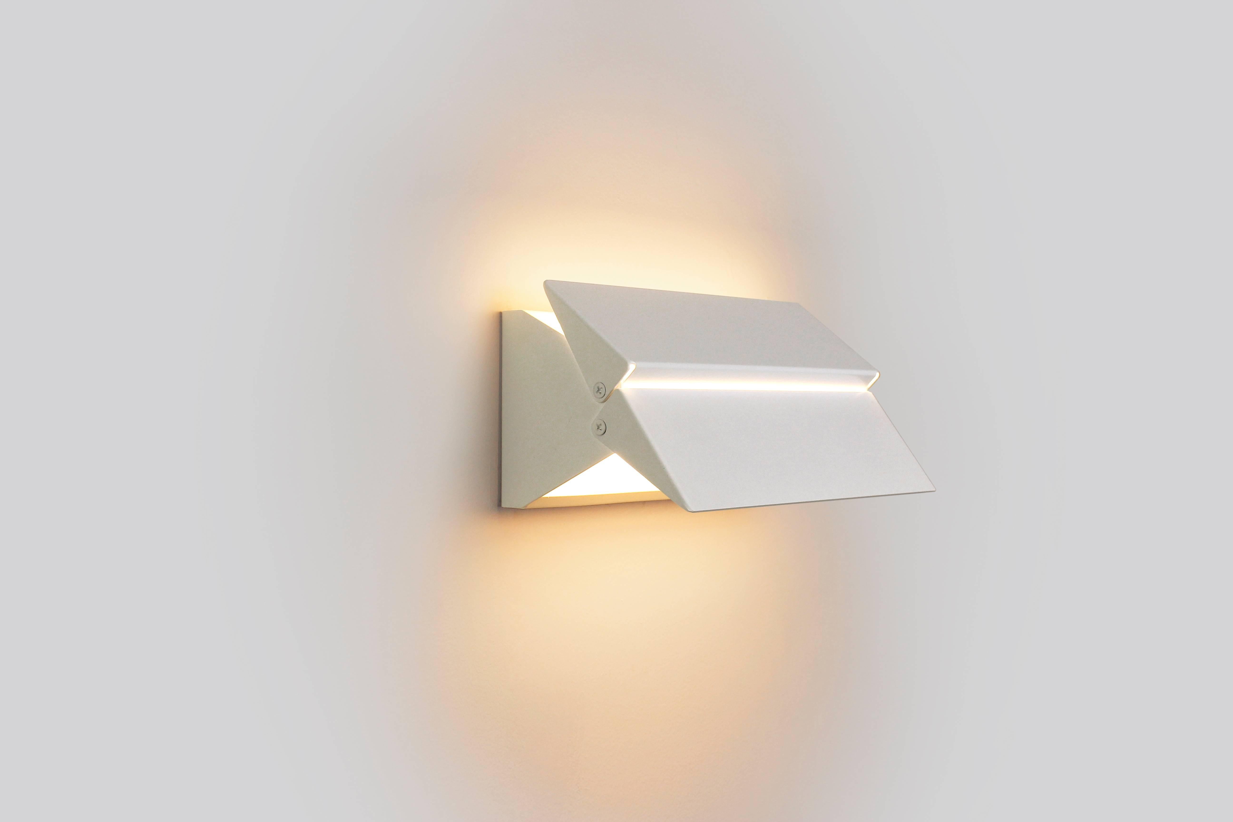 The Ada sconce gets its name and its raison d’être from the Americans with Disabilities Act (ADA), which dictates that hallway sconces must not protrude from the wall more than 4”. 

Solid sheet metal construction and modern LED technology make this